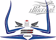 Образец наклеек Honda CB400 SF