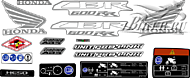 Образец наклеек Honda CBR 600RR 2011