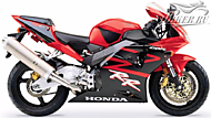 К-кт наклеек Honda CBR 954RR 2002 Ver.Winning Red