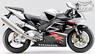 К-кт наклеек Honda CBR 954RR 2002 Ver.Accurate Silver Metallic