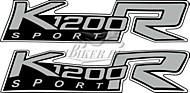 Образец наклеек BMW K1200R Sport 2007-08