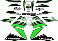 Образец наклеек Kawasaki Ninja 650 KRT 2017