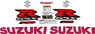 Образец наклеек Suzuki GSX-R 750 2017