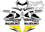 Образец наклеек Suzuki GSX-R 750 2000