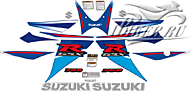 Образец наклеек Suzuki GSX-R 750 2007