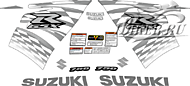 Образец наклеек Suzuki GSX-R 750 2012