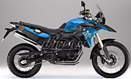 К-кт наклеек BMW F 800GS 2013-14 Ver.Cordoba Blue