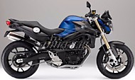 К-кт наклеек BMW F800R 2015-16 Ver.Racing Blue Metallic Matt/Black Satin