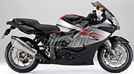 К-кт наклеек BMW K1300S 2009-2010 Ver.Granite Grey Metallic/Light Grey Metallic with Magma Red