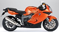 К-кт наклеек BMW K1300S 2009-2010 Ver.Lava Orange Metallic