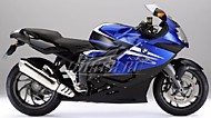 К-кт наклеек BMW K1300S 2011 Ver.Lupin Blue Metallic/Alpine White/Sapphire Black