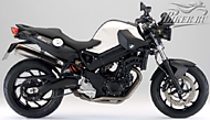 К-кт наклеек BMW F800R 2008 Ver.White-Black