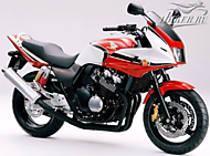 К-кт наклеек Honda CB400 Bold`or  Spec 3 2005 Ver.Candy Blazing Red