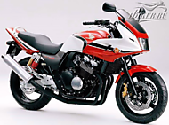 К-кт наклеек Honda CB400 Bold`or Spec 3 2005 Ver.Candy Blazing Red