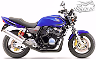 К-кт наклеек Honda CB400 SF VTEC Spec 2 2002-2003 Ver.Candy Tahitian Blue