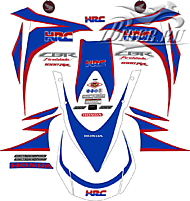 Образец наклеек Honda CBR 1000RR 2010