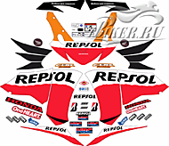 Образец наклеек Honda CBR 1000RR Fireblade 2013 Repsol