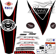 Образец наклеек Honda CBR 1000RR 2014