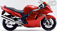 К-кт наклеек Honda CBR 1100XX 1998-1999 Ver.Candy Glory Red