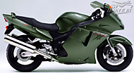 К-кт наклеек Honda CBR 1100XX 1996-1998 Ver.Titanium Metallic