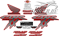 Образец наклеек Honda CBR 1100XX 2000-2001