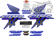 Образец наклеек Honda CBR 1100XX 2002-2004