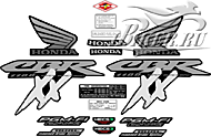 Образец наклеек Honda CBR 1100XX 2004