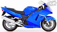 К-кт наклеек Honda CBR 1100XX 2005 Ver.Candy Phoenix Blue