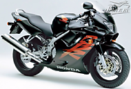 К-кт наклеек Honda CBR 600F4 1999 Ver.Black