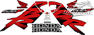 Образец наклеек Honda CBR 600F4 1999 