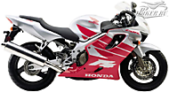 К-кт наклеек Honda CBR 600F4 2000 Ver.Silver/Red