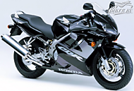 К-кт наклеек Honda CBR 600F4i 2001 Ver.Black