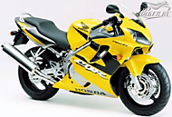 К-кт наклеек Honda CBR 600F4i 2001 Ver.Yellow/Black