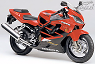 К-кт наклеек Honda CBR 600FSport 2002 Ver.Winning Red