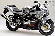 К-кт наклеек Honda CBR 600FSport 2002 Ver.Accurate Silver Metallic