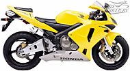 К-кт наклеек Honda CBR 600RR 2003 Ver.Pearl Flash Yellow