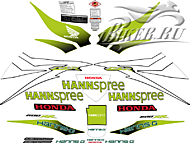 Образец наклеек Honda CBR 600RR HANNspree