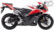 К-кт наклеек Honda CBR 600RR 2009 Ver.Italian Red/Black