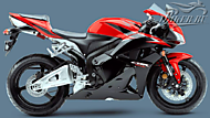 К-кт наклеек Honda CBR 600RR 2011 Ver.Victory Red