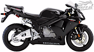 К-кт наклеек Honda CBR 600RR 2005 Ver.Gloss Black