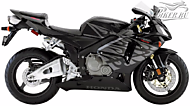 К-кт наклеек Honda CBR 600RR 2005 Ver.Gloss Black Tribal