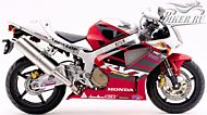 К-кт наклеек Honda RVT 1000R RC51 2004 Ver.Nickey Hayden