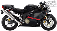 К-кт наклеек Honda RVT 1000R RC51 2005 Ver.Core Black Metallic