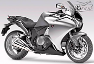 К-кт наклеек Honda VFR 1200F Ver.Digital Silver Metallic