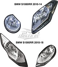 Имитация фары для спортпластика BMW S1000RR