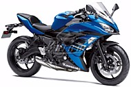 Kawasaki Ninja 650 2018 Ver.Candy Plasma Blue