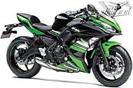 Kawasaki Ninja 650 KRT 2017 Ver.Lime Green