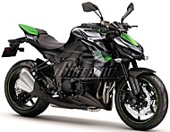 К-кт наклеек Kawasaki Z 1000 2017 Ver.Golden Blazed Green