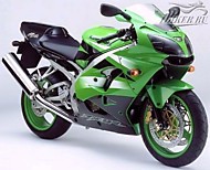 К-кт наклеек Kawasaki ZX-9R Ninja 2002 Ver.Lime Green