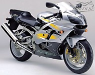 К-кт наклеек Kawasaki ZX-9R Ninja 2002 Ver.Silver